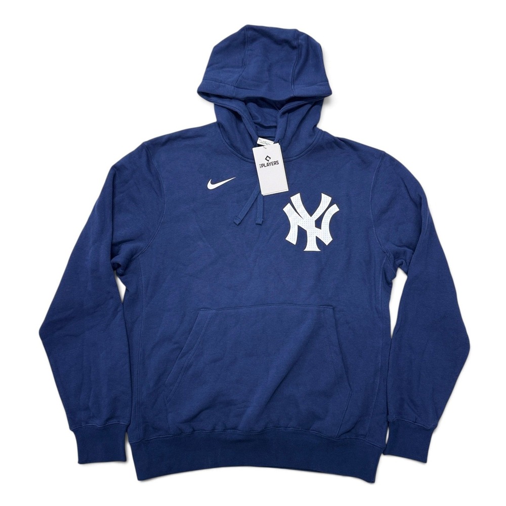 Nike New York Yankees Giancarlo Stanton Hoodie Navy Blue Men Medium NWT Pullover